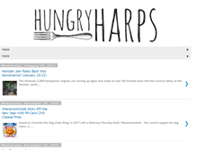 Tablet Screenshot of hungryharps.com